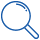 Icon of a magnifying glass