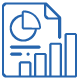 Icon of charts and graphs