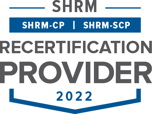 SHRM Recertification Provider Badge 2022