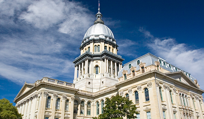 Illinois Pay Data Reporting - Illinois State Capitol Building