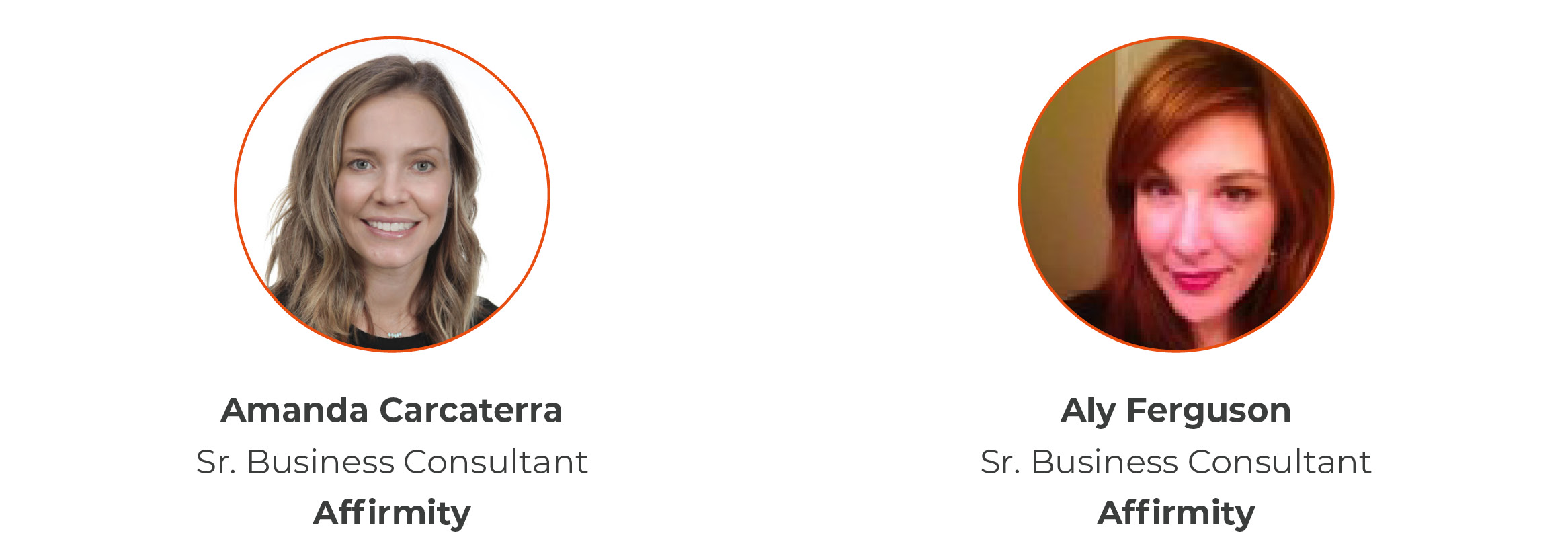 Webinar presenters