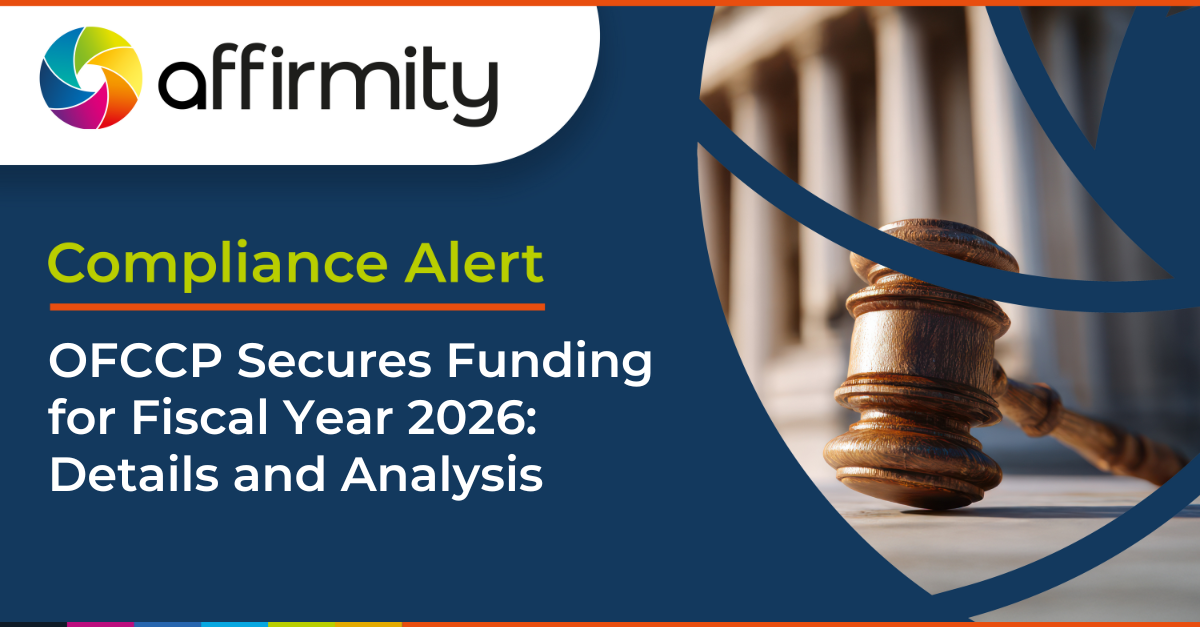 Ofccp Infographic Affirmity | OFCCP Secures Funding for Fiscal Year 2026